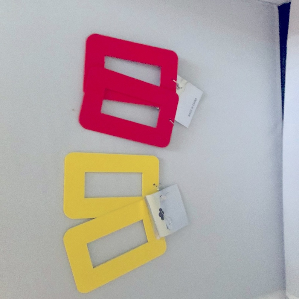 🍃Wooden box earrings🍃